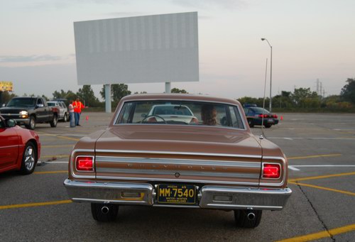 Silverdome Drive-In Theatre - Great License Plate!